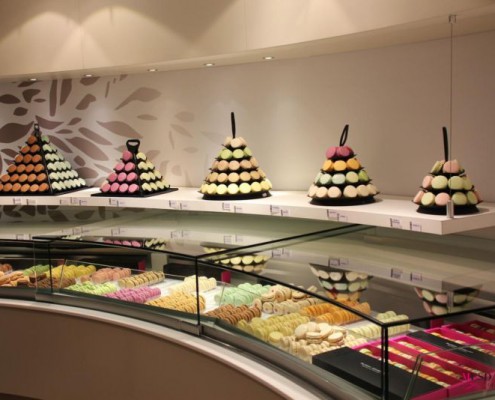 macarons vitrine